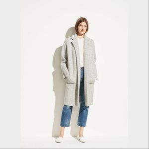 NWT Vince Notch Collar Cardigan Coat